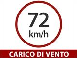 Serra in policarbonato TITAN Classic 480, 9,7m², 2,35x4,12m, Argento