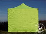 Namiot Ekspresowy FleXtents Xtreme 50 3x3m Jaskrawożółty/zielony, mq 4 ściany boczne