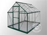 Drivhus polykarbonat Harmony 4,5m², Palram/Canopia, 1,85x2,47x2,08m, Grønn
