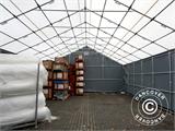 Storage shelter Titanium 8x9x3x5 m, White/Grey