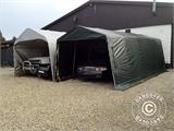Storage tent PRO 2x3x2 m PE, with ground cover, Grey
