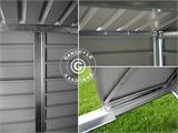 Szopa ogrodowa 2,77x2,55x1,98m ProShed®, Aluminium Szary
