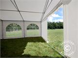 Demo: Marquee Exclusive 6x10 m PVC, Grey/White. ONLY 1 PC. LEFT