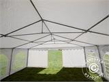 Demo: Marquee Exclusive 6x10 m PVC, Grey/White. ONLY 1 PC. LEFT