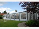 Sale! Marquee Exclusive 6x12 m PVC, Grey/White