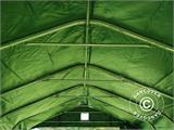 Garagetelt PRO 3,6x8,4x2,68m PVC, Grøn