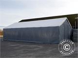 Capannone tenda Titanium 7x14x2,5x4,2m, Bianco/Grigio