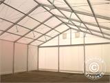 Industrial Storage Shelter Alu 20x30x8.04 m w/sliding gate, PVC, White