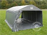 Garasjetelt PRO 3,6x6x2,7m PVC med teltgulv, grå