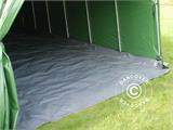 Garagetelt PRO 3,6x6x2,7m PVC med underlag, Grøn