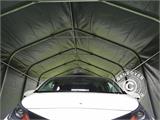 Namiot garażowy PRO 3,6x7,2x2,68m PCV, Szary