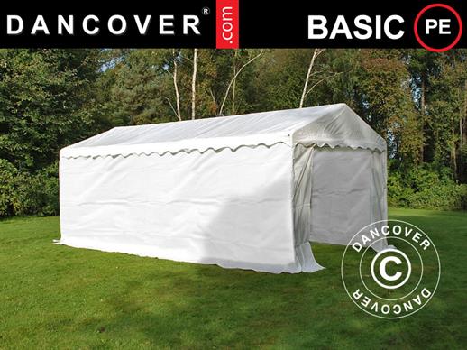 Namiot magazynowy Basic 2 w 1, 4x6m PE, biały