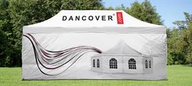 Faltpavillon mit Logo