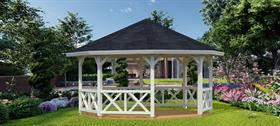 Havepavillon i træ