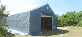 Waterproof storage tent
