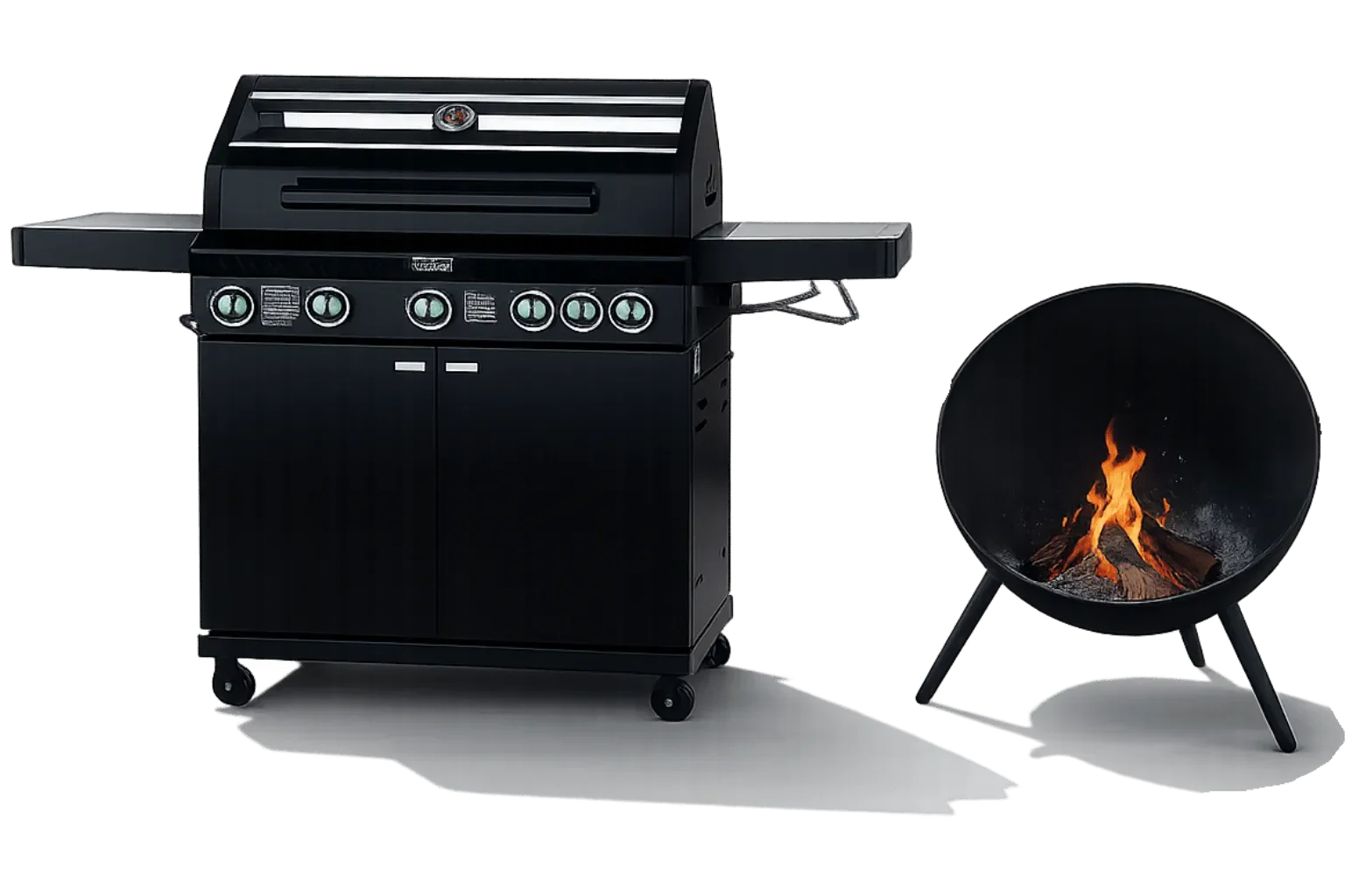 BBQ grills and Outdoor fireplaces