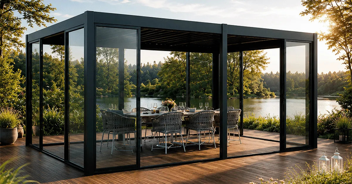 Bioclimatic pergolas