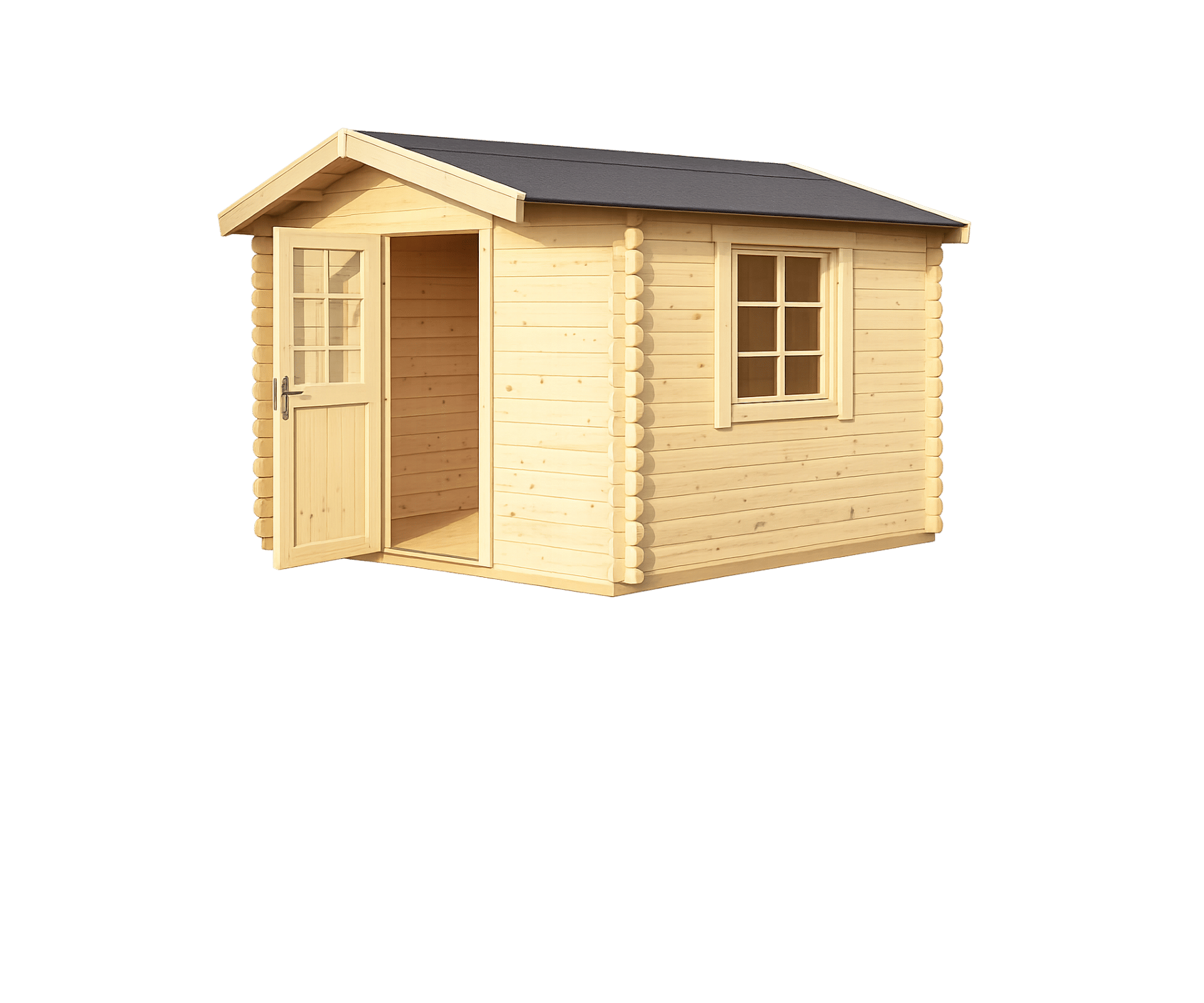 Wooden sheds