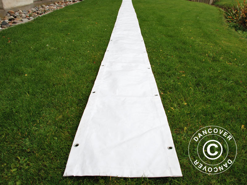 Grondaia 14m PVC per Tendoni