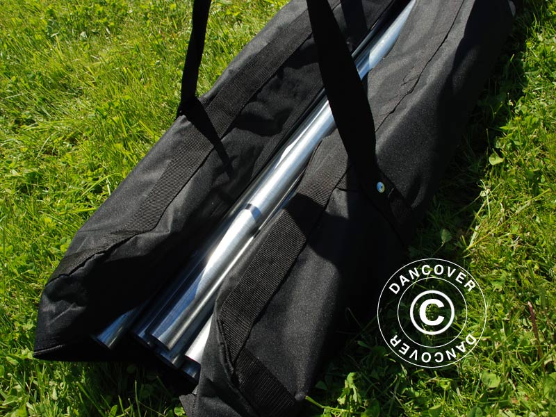 Tragetasche für Rahmen, 200x20x30cm, 4 Griffe, schwarz