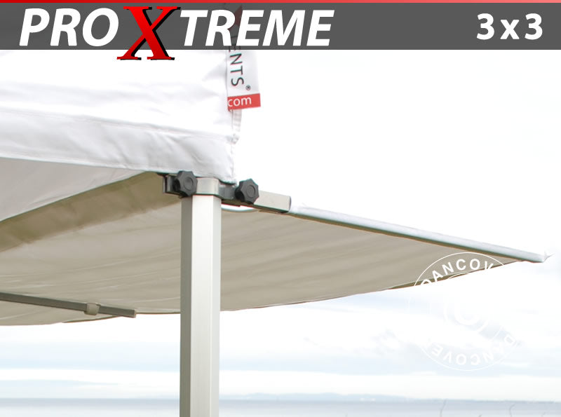 FleXtents Xtreme 50 3m eend, Valge koos ühendustega