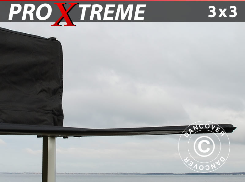 FleXtents Xtreme 50 3m eend, must koos ühendustega