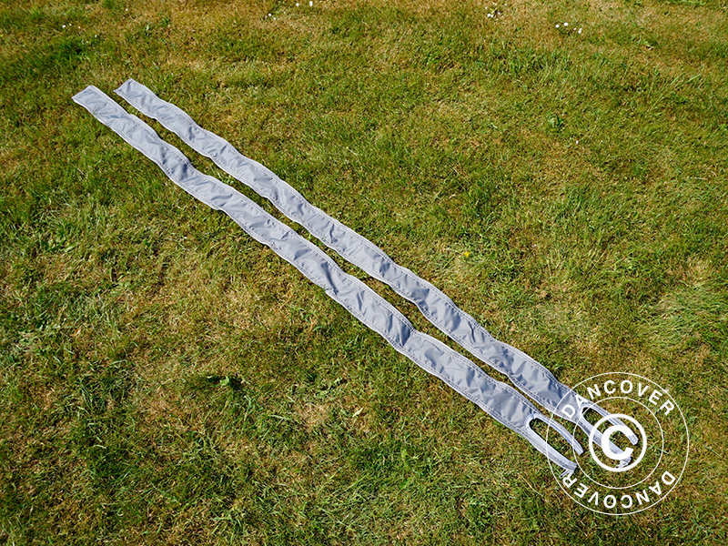 Verbindungsplane für FleXtents®-PRO-Faltzelt der 3m-Serie, grau, 2 St.