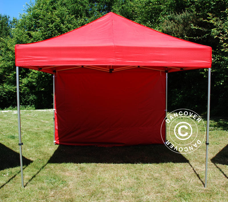 Standard-Seitenwand für FleXtents, 4m, Rot