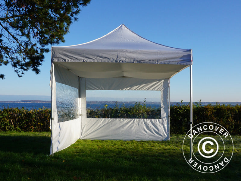 Drapés des plafonds FleXtents, Blanc, pour Tente pliante 4x4m