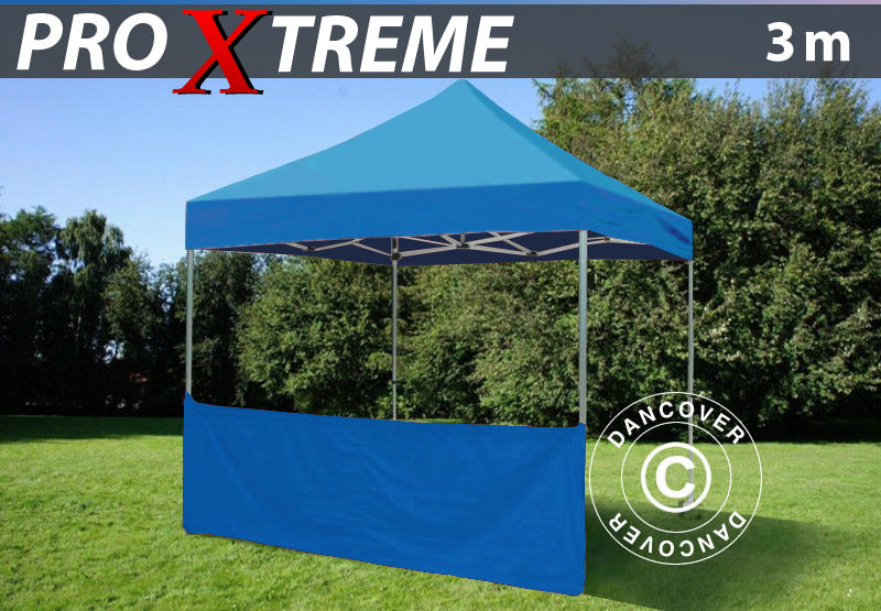 Half sidewall for FleXtents PRO Xtreme, 3 m, Blue