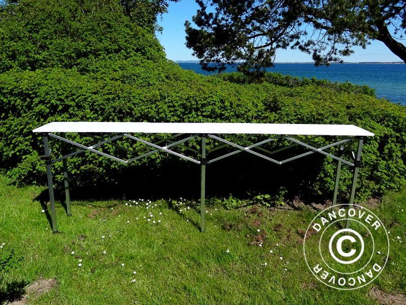 FleXtents PRO sulankstomas prekystalis, 2m, Balta