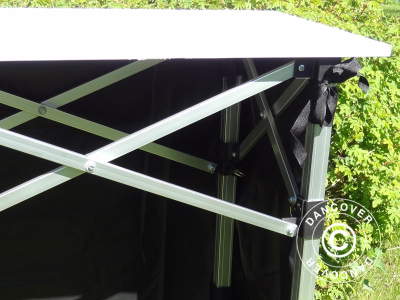 Panel lateral para mostrador de FleXtents PRO, 3m, Negro