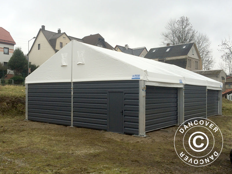 Metalluks Tööstuslikule Ladustamishallile Alu, 0,9x2m, Valge