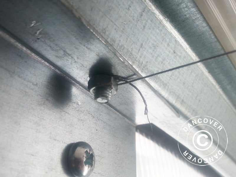 Augu piesiešanas komplekts 6m siltumnīcai, 12m