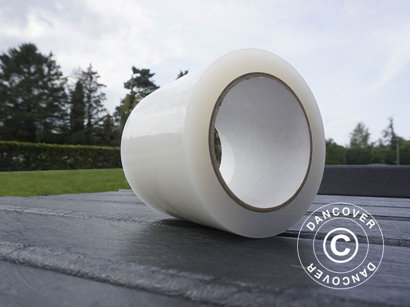 Repair tape for polytunnel greenhouses, 10 m, Transparent