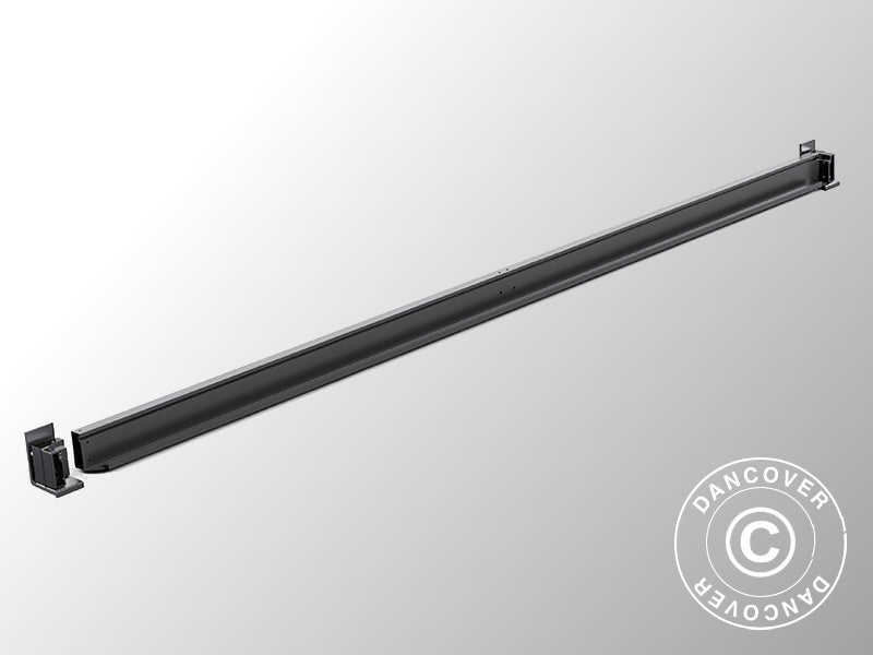 Wall bracket f/San Pablo gazebo 3x3 m, 3x4 m, and 4x4 m, Black, 2 pcs.