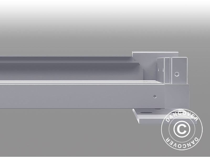 Suporte de parede para pavilhão San Pablo 3x5,8m e 4x5,8m, Branco, 3 UNID