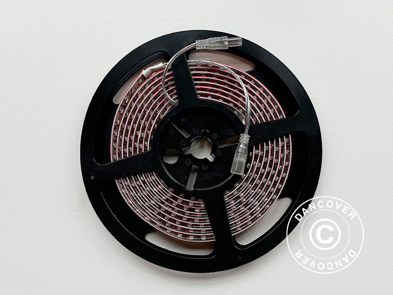 LED-valgusriba San Pablo pergolale 3x3m, 4 tk., Soe valge