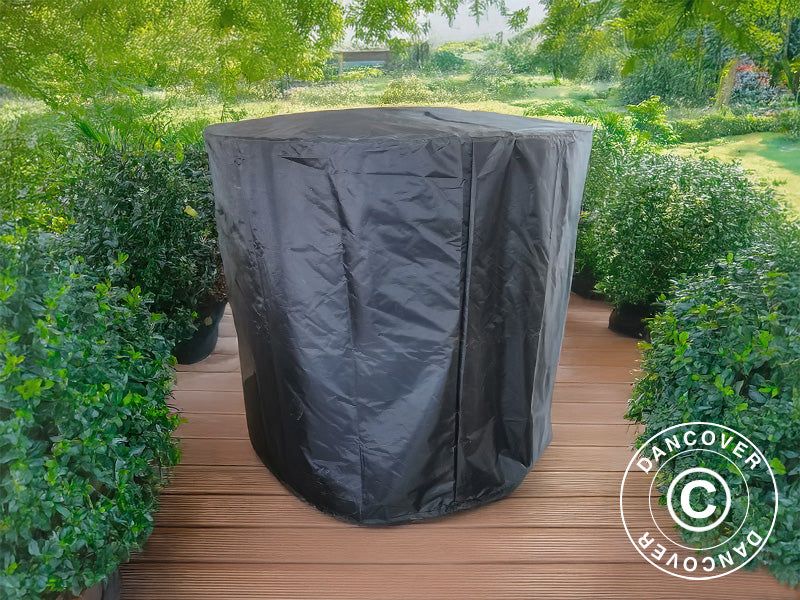 Cover for Fire Bowl w/Wood Storage, Ø60x73 cm, Black