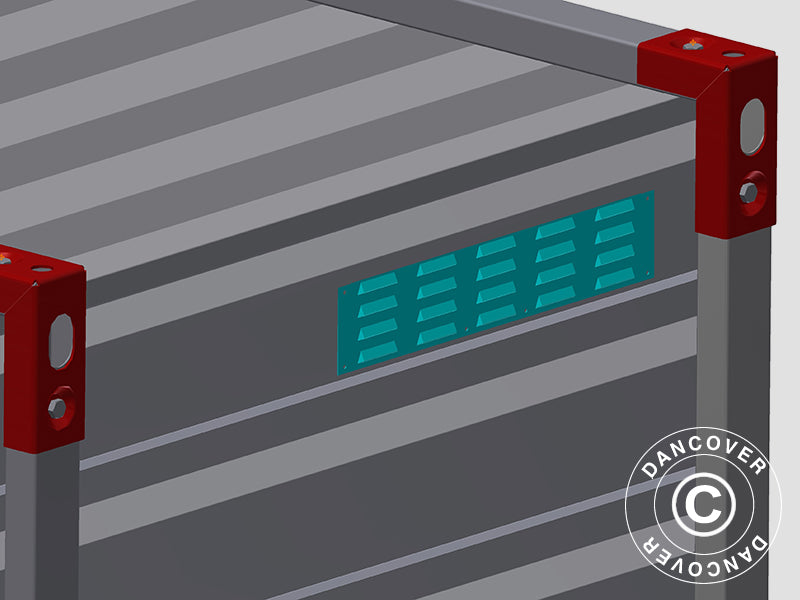 Lüftungsgitter für Container, Orion