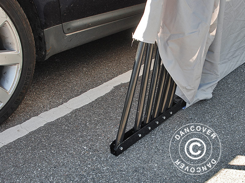 Saliekama Garāža (Mašīnai), 2,6x5,8x2,1m, Pelēks