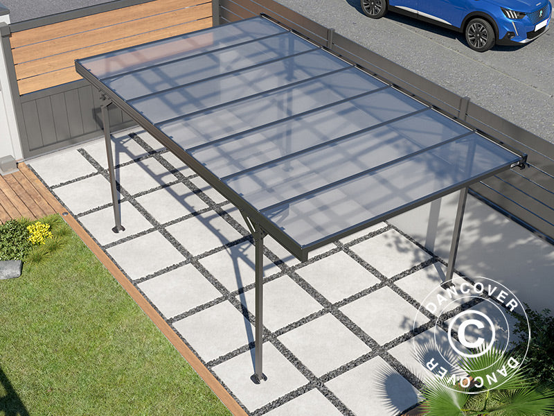 Carport Mistral, 3.09x5.09x2.27 m, Anthracite