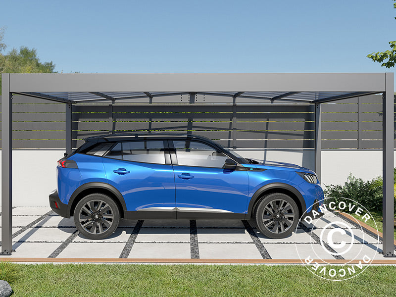 Carport Libeccio, 3.26x5.09x2.34 m, Anthracite