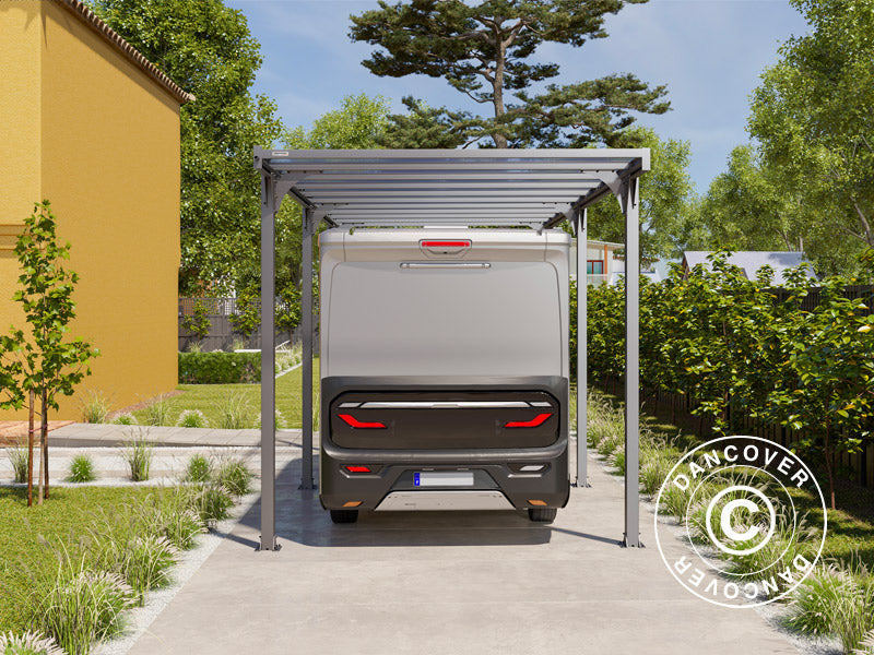Carport XL, Hegoa 20, 3,17x7,19x3,17m, Anthrazit