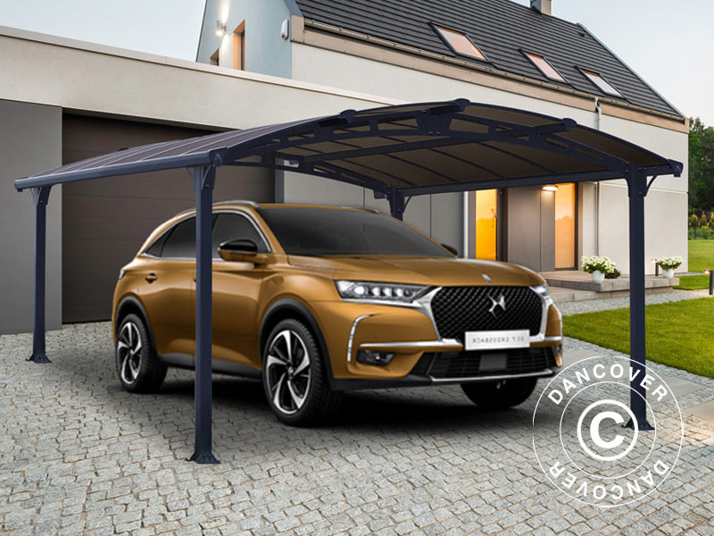 Auto-nadstrešnica Arcadia, Palram/Canopia, 3,59x4,35m, Siva