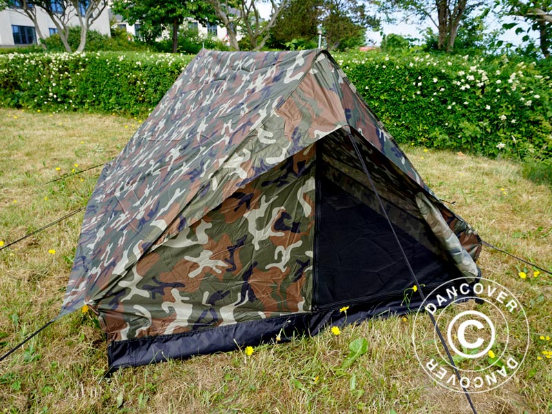 Tente camouflage Woodland MINI PACK, 2 personnes
