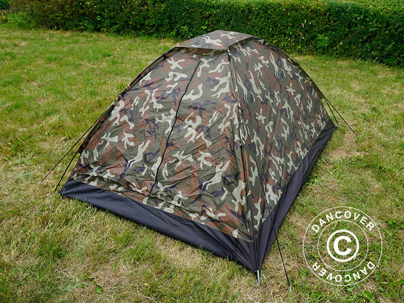 Camouflage-Zelt Woodland IGLU, 2 Personen.