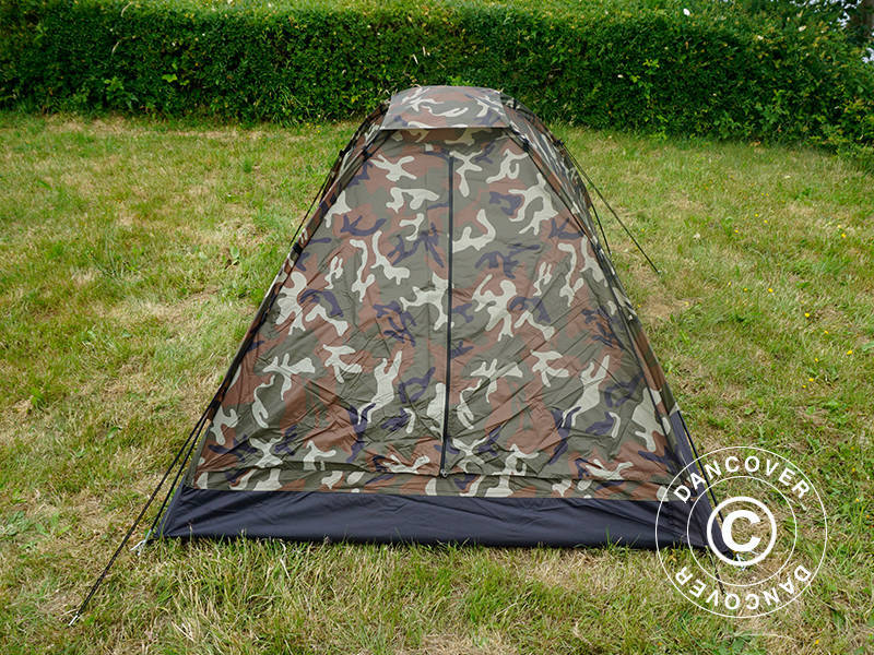 Camouflage-Zelt Woodland IGLU, 2 Personen.