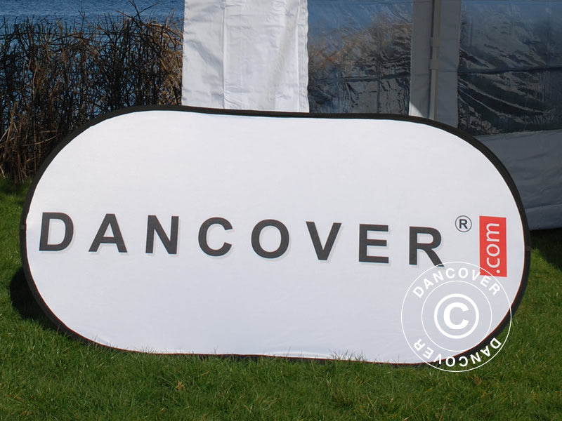 Pop up banner, Premium, 200x100 cm
