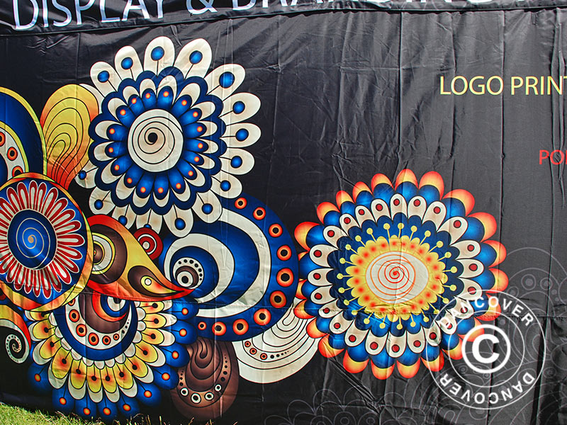 Flext. 4,5m(3x4,5)Sidewall Custom Digital Printing